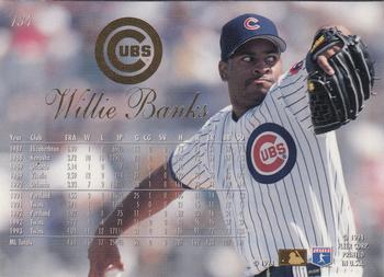1994 Flair #134 Willie Banks Back