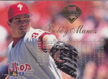 1994 Flair #416 Bobby Munoz Back
