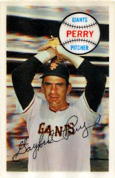 1970 Kellogg's 3-D Super Stars #20 Gaylord Perry Front