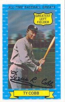 1972 Kellogg's 3-D All-Time Baseball Greats #15 Ty Cobb  Front