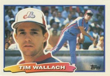 1988 Topps Big #7 Tim Wallach Front