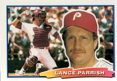 1988 Topps Big #45 Lance Parrish Front