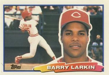 1988 Topps Big #74 Barry Larkin Front