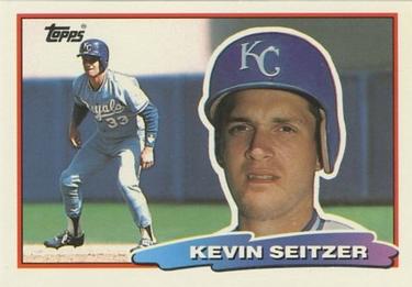 1988 Topps Big #115 Kevin Seitzer Front