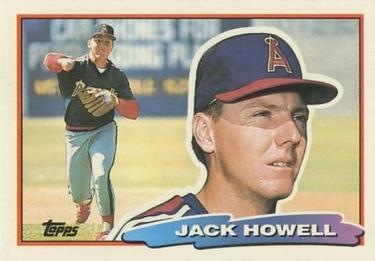 1988 Topps Big #121 Jack Howell Front