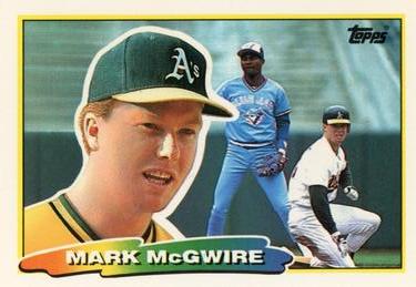 1988 Topps Big #179 Mark McGwire Front