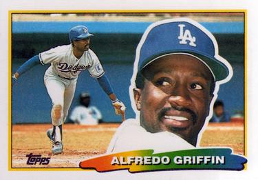 1988 Topps Big #247 Alfredo Griffin Front