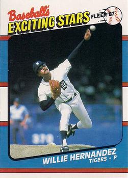 1987 Fleer Baseball's Exciting Stars #26 Willie Hernandez Front