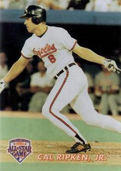 1992 Barry Colla All-Star Game #5 Cal Ripken Jr. Front