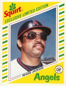 1982 Topps Squirt #5 Reggie Jackson Front
