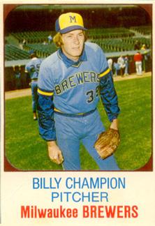 1975 Hostess #118 Billy Champion  Front