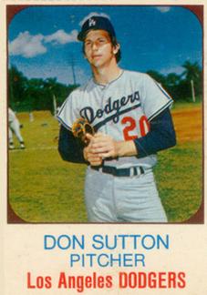 1975 Hostess #7 Don Sutton  Front