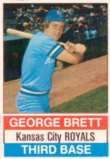 1976 Hostess #114 George Brett Front