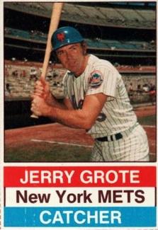 1976 Hostess #78 Jerry Grote Front