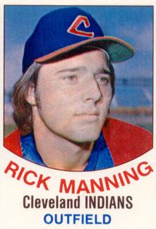 1977 Hostess #53 Rick Manning Front