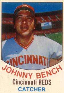 1977 Hostess #6 Johnny Bench Front