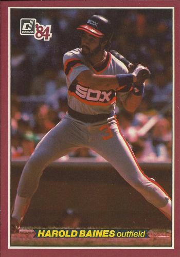1984 Donruss Action All-Stars #11 Harold Baines Front