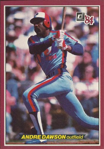 1984 Donruss Action All-Stars #18 Andre Dawson Front