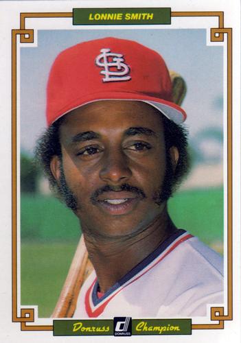 1984 Donruss Champions #23 Lonnie Smith Front
