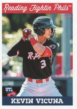2022 Choice Reading Fightin Phils Update #32 Kevin Vicuna Front