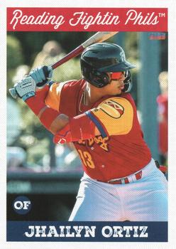 2022 Choice Reading Fightin Phils Update #40 Jhailyn Ortiz Front