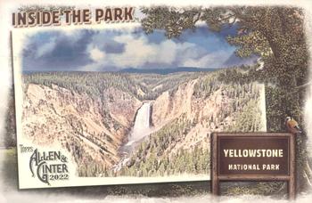 2022 Topps Allen & Ginter - Inside the Park Boxloader #ITPB-1 Yellowstone National Park Front