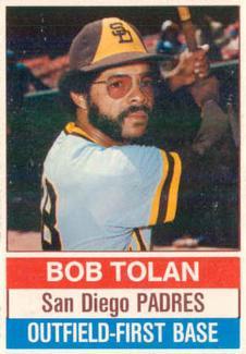 1976 Hostess - Brown Back #42 Bob Tolan Front
