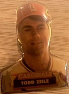 1990 ACE MVP Pins Rookie Edition #NNO Todd Zeile Front