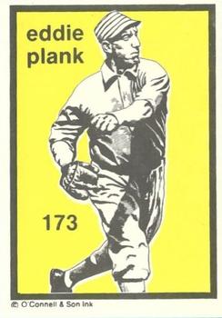 1984-89 O'Connell and Son Ink #173 Eddie Plank Front