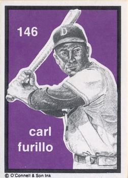 1984-89 O'Connell and Son Ink #146 Carl Furillo Front