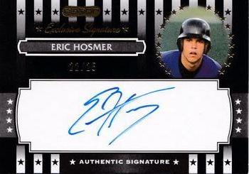 2008 Razor Signature Series - Exclusive Autographs Black #ES-03 Eric Hosmer Front