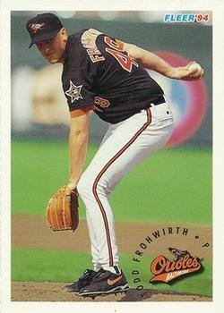 1994 Fleer #4 Todd Frohwirth Front