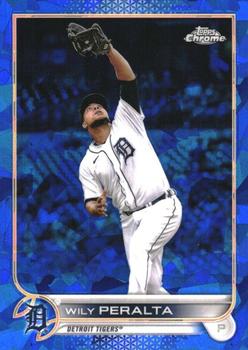 2022 Topps Chrome Sapphire Edition #653 Wily Peralta Front