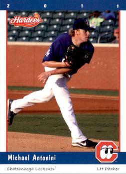 2011 Grandstand Chattanooga Lookouts #NNO Michael Antonini Front