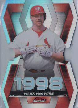 2022 Finest - Finest Career Years Die Cuts #FCY-MM Mark McGwire Front