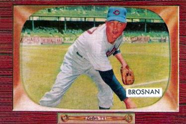 1955 Bowman #229 Jim Brosnan Front