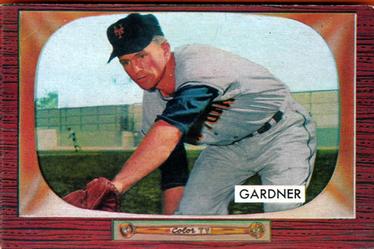1955 Bowman #249 Billy Gardner Front