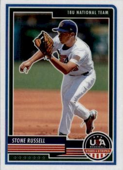 2023 Panini USA Baseball Stars & Stripes #59 Stone Russell Front