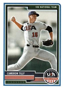 2023 Panini USA Baseball Stars & Stripes #60 Cameron Tilly Front