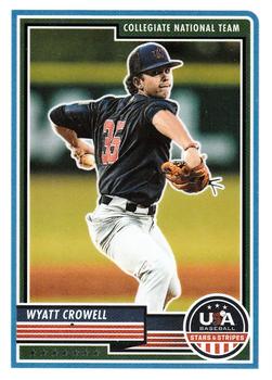 2023 Panini USA Baseball Stars & Stripes #65 Wyatt Crowell Front