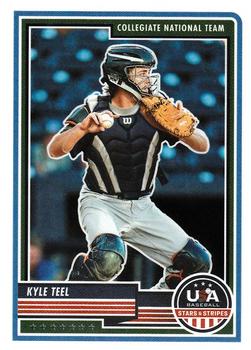 2023 Panini USA Baseball Stars & Stripes #82 Kyle Teel Front