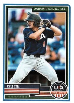 2023 Panini USA Baseball Stars & Stripes #95 Kyle Teel Front