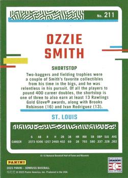 2023 Donruss #211 Ozzie Smith Back