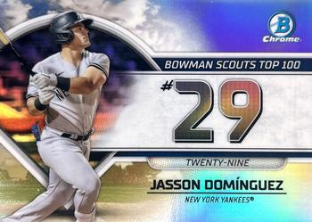 2023 Bowman - Bowman Scouts Top 100 #BTP-29 Jasson Dominguez Front