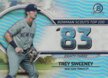 2023 Bowman - Bowman Scouts Top 100 #BTP-83 Trey Sweeney Front