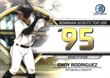 2023 Bowman - Bowman Scouts Top 100 #BTP-95 Endy Rodriguez Front