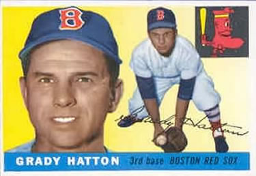 1955 Topps #131 Grady Hatton Front