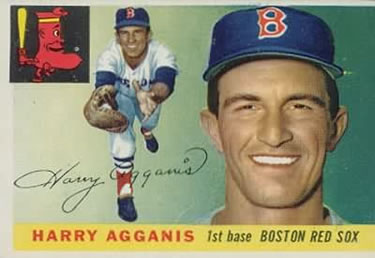 1955 Topps #152 Harry Agganis Front