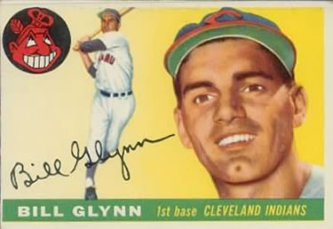 1955 Topps #39 Bill Glynn Front