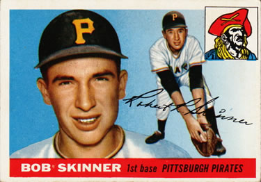1955 Topps #88 Bob Skinner Front